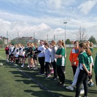 ZS Stanin - Powiatowe Igrzyska Młodzieży Szkolnej w piłce nożnej dziewcząt