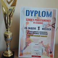 ZS Stanin - Powiatowe Igrzyska Młodzieży Szkolnej koszykówki dziewcząt.