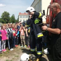 ZS Stanin - Spotkanie ze strażakiem