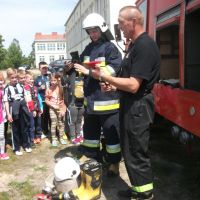 ZS Stanin - Spotkanie ze strażakiem