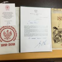 ZS Stanin - Podziękowanie Prezydenta Andrzeja Dudy za akcję "Narodowe Czytanie"