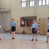 ZS Stanin - Powiatowe zawody SZS  Igrzyska Dzieci z piłki ręcznej dziewcząt